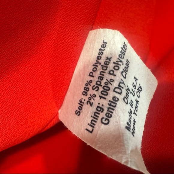 New Issue New York Red Ruffle Jacket - Picture 5 of 5